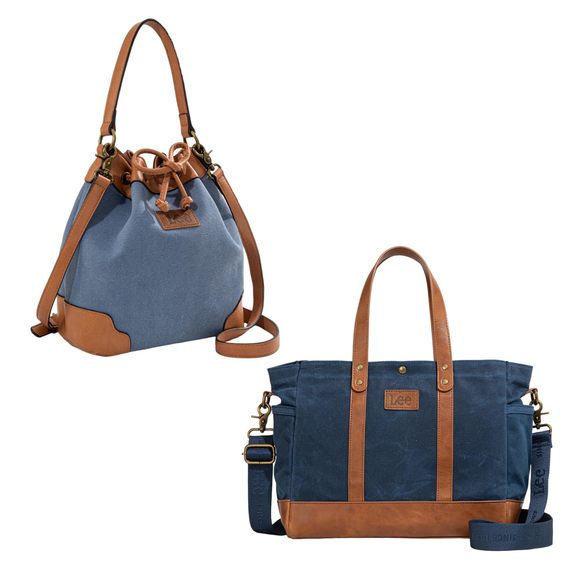 x Lee Bucket Bag for Women & Lee Waxed Canvas Tote Bag🦊 - Picture 1 of 7